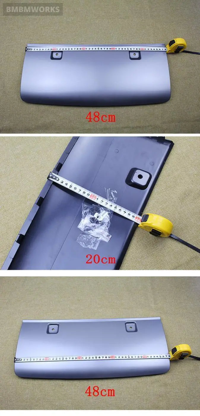 Rear Bumper Towbar Cover Platinum Gray End Cap Audi Q7 2010-2016+ 4L0807819M 1Rr