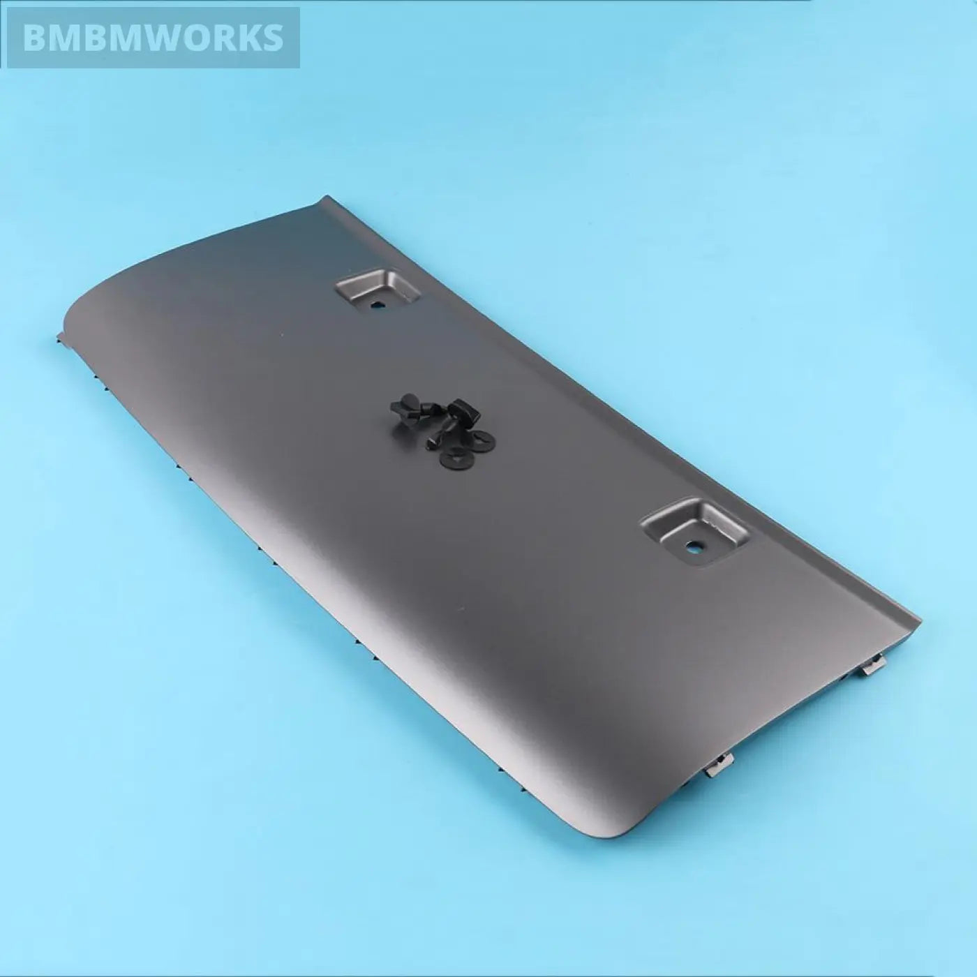 Rear Bumper Towbar Cover Platinum Gray End Cap Audi Q7 2010-2016+ 4L0807819M 1Rr