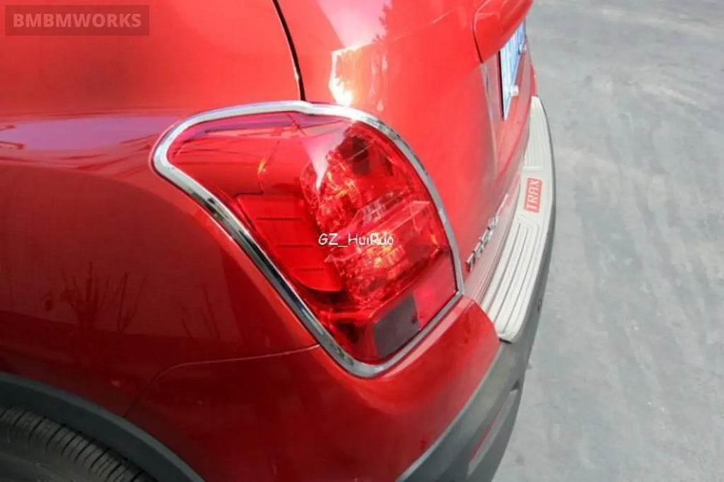 Rear Chrome Tail Light Lamp Trim Cover Chevrolet Trax 2013-2016