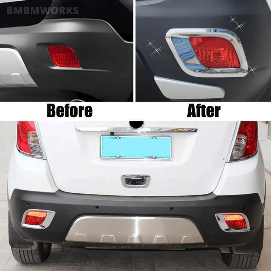 Rear Fog Light Foglight Lamp Cover Opel Buick Encore Vauxhall Mokka 2012-2016