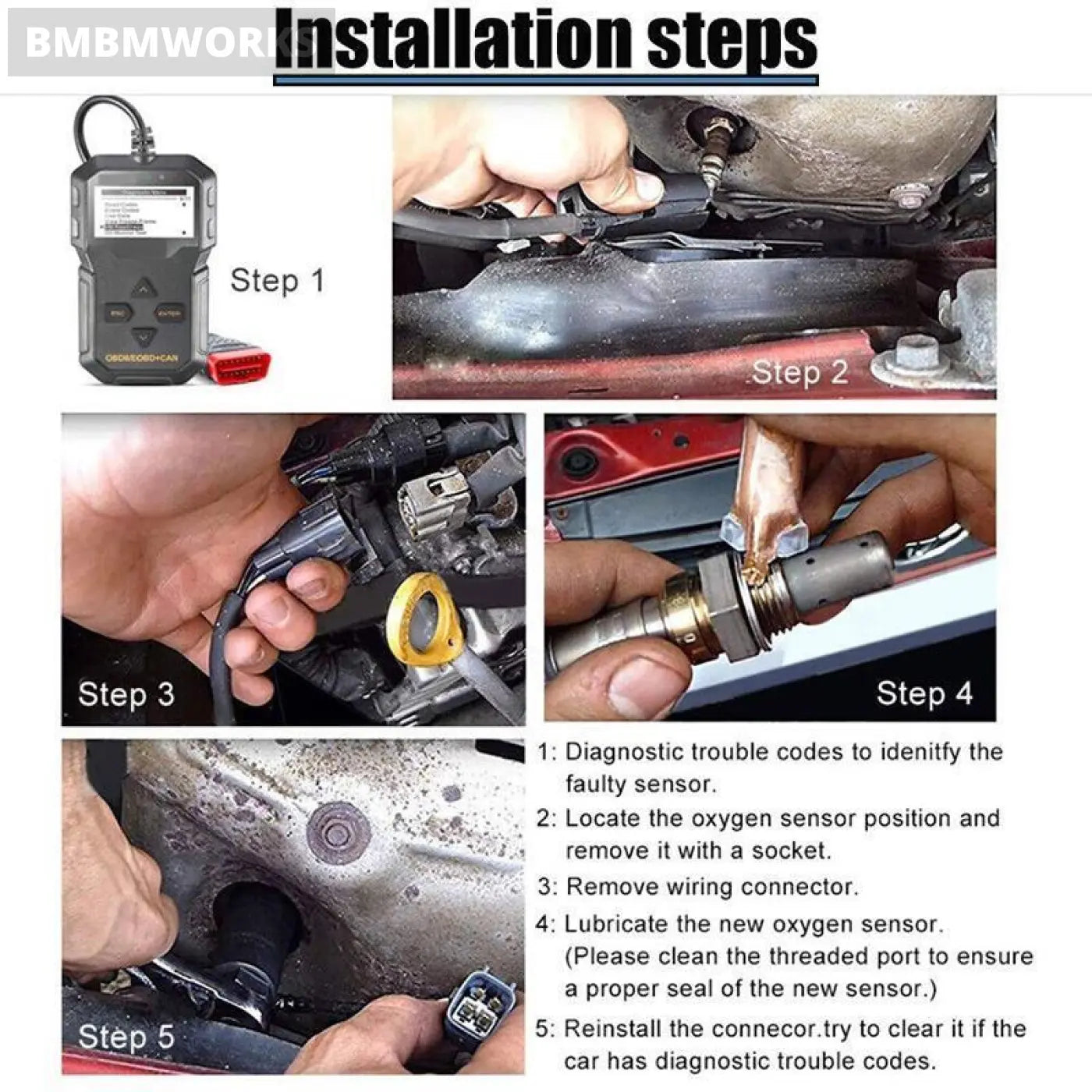 Rear Lambda Oxygen Sensor Kia Forte Rondo Optima Hyundai Sonata 392102G400
