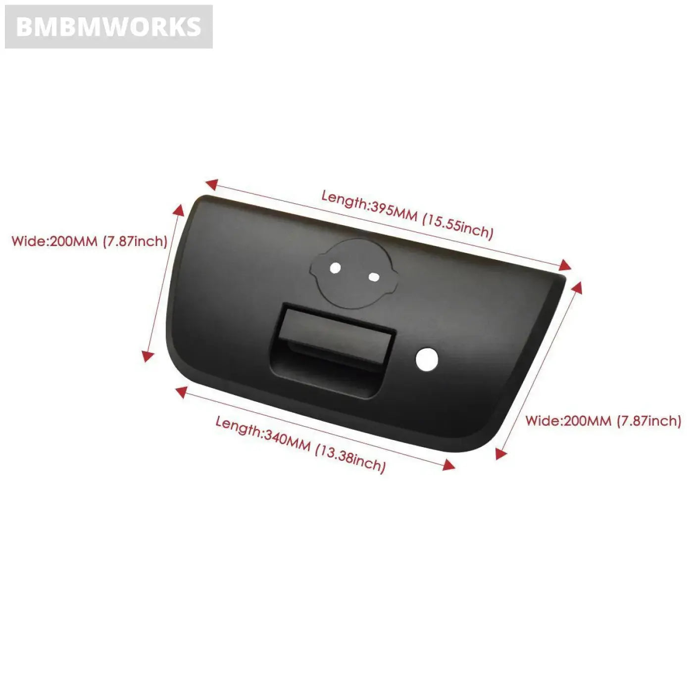 Rear Tailgate Door Handle With Bezel Keyhole For Nissan Frontier 2001- 2004