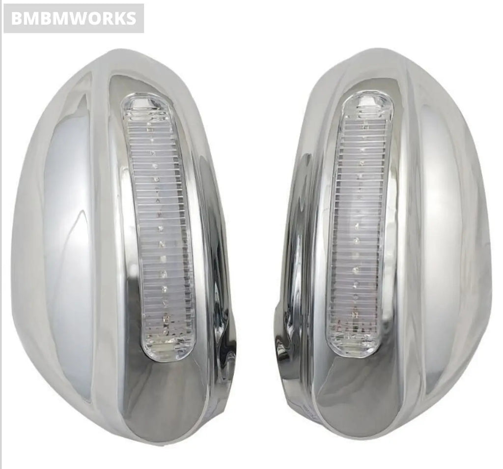 Rear View Mirror Cover Led Housing Protect Sequins Honda Fit Aria City 2003-2007