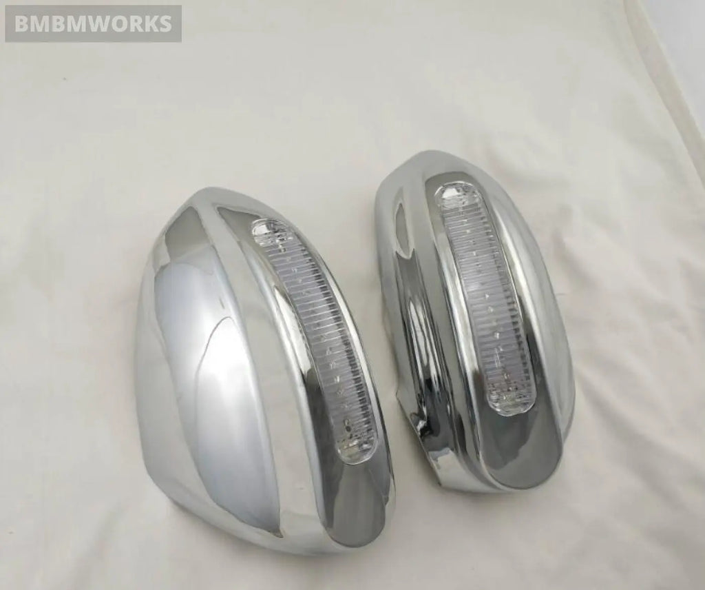 Rear View Mirror Cover Led Housing Protect Sequins Honda Fit Aria City 2003-2007