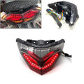 Red Rear Taillight Tail Brake Turn Signals Kawasaki Ninja 250 300 Ex300 2013-17