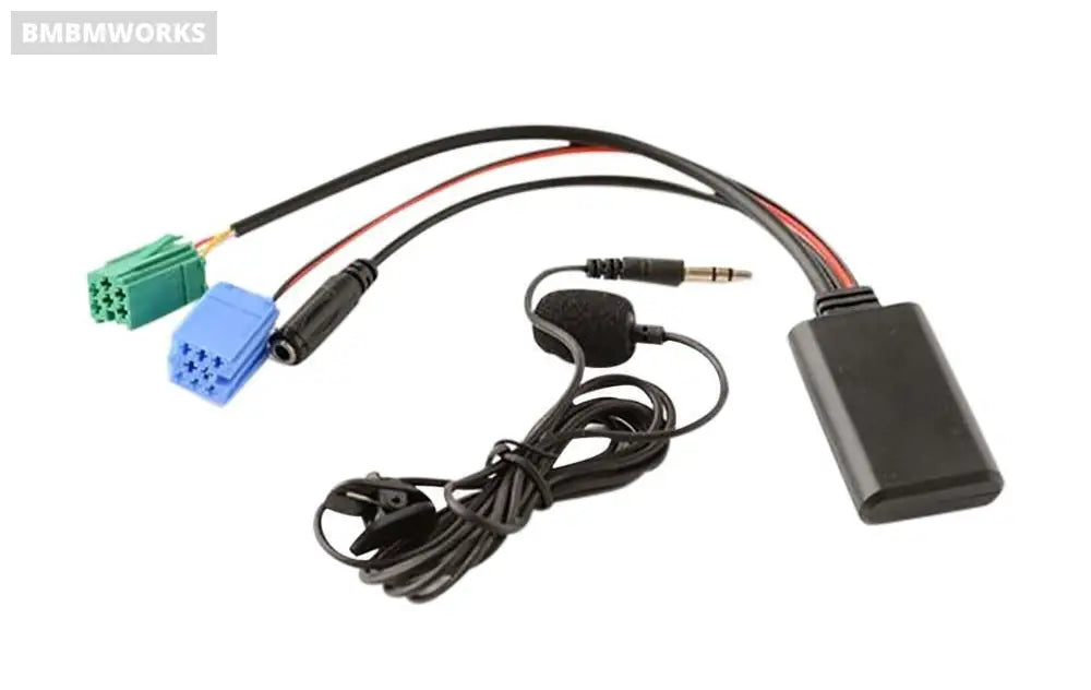 Renault 2005-2011 Bluetooth 5.0 Adaper Aux Cable Microphone Music Audio Phone