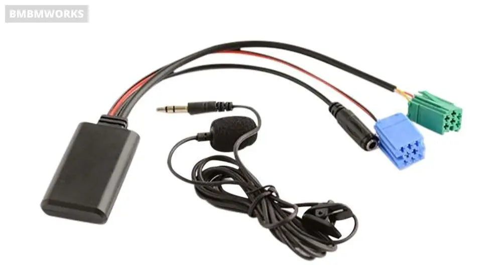 Renault 2005-2011 Bluetooth 5.0 Adaper Aux Cable Microphone Music Audio Phone