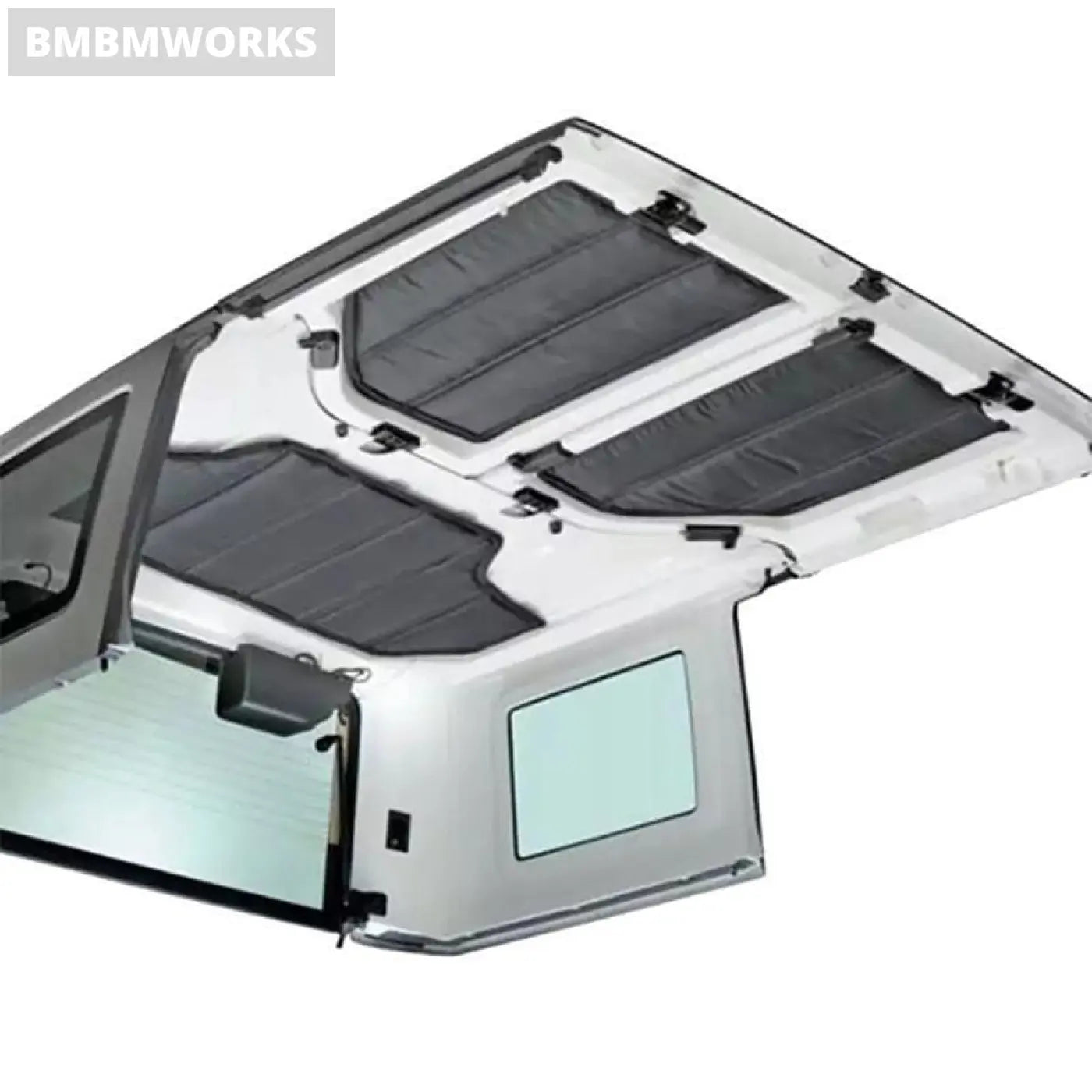 Roof Hardtop Sound Deadener Headliner Hinges Heat Insulation Jeep Wrangler Jk 12