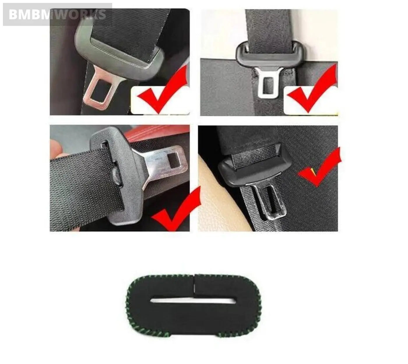 Safety Belt Buckle Covers For Porsche Cayenne Panamera Macan 718 911 Taycan