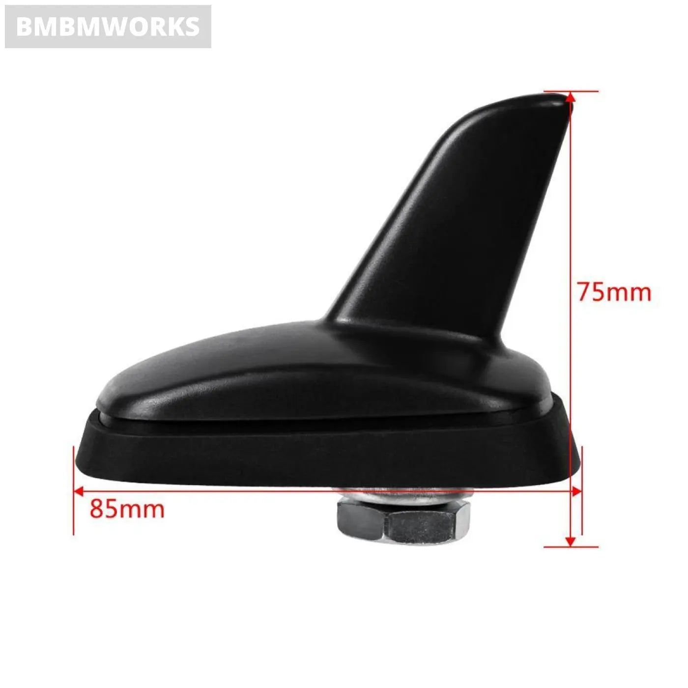 Shark Fin Am Fm Radio Antenna Navigation Sport Style Aerial Skoda Vw Audi Seat