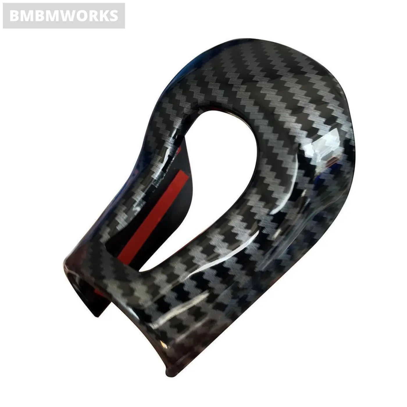 Shift Knob Cover Trim Fit Carbon Fiber Color Hyundai Tucson 2016-2020