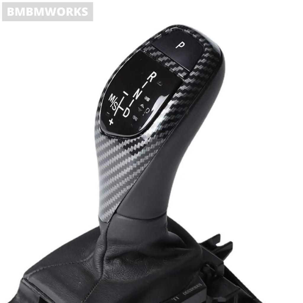 Shift Lever Trim Cover Bmw F30 F32 F10 F11 3 4 5 6 Carbon Red Blue Black Silver