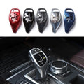 Shift Lever Trim Cover Bmw F30 F32 F10 F11 3 4 5 6 Carbon Red Blue Black Silver
