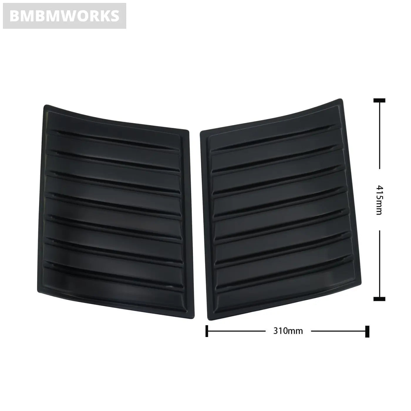 Side Air Vent Bonnet Hood Cover Trim Ford Ranger T7 T8 2015-2022 Raptor Wildtrak