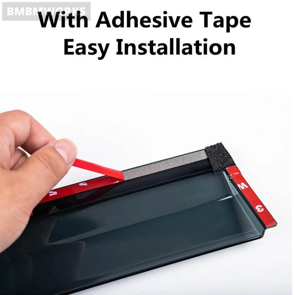 Side Window Vent Visor Sun Rain Deflector Guard Mitsubishi Lancer Ex 2008-2017