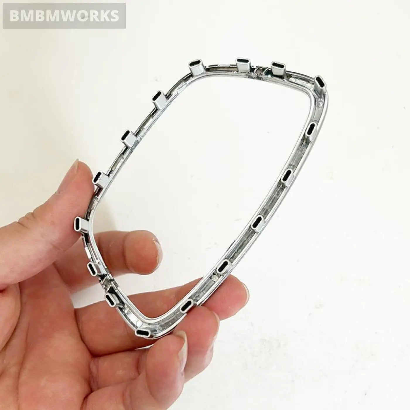 Silver Chrome Steering Wheel Trim Cover Audi A6 C7 A7 A8 D4