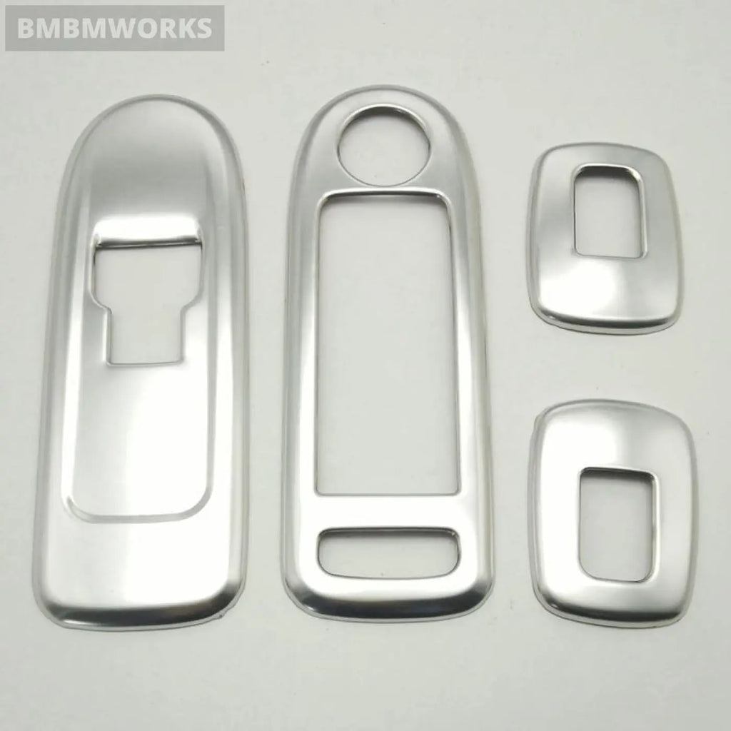 Silver Door Window Lift Switch Armrest Cover Button Panel Citroen C5 For Peugeot