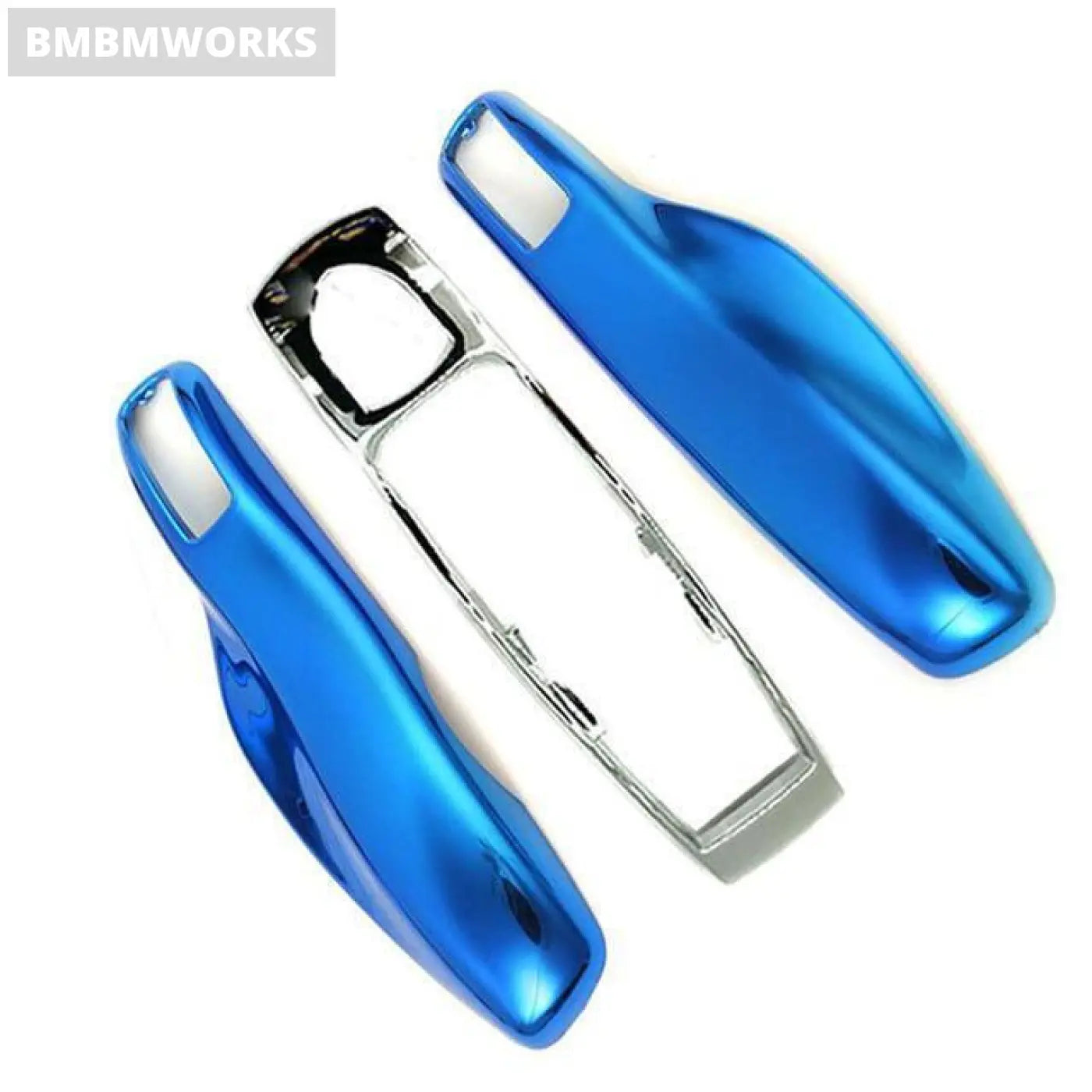 Smart Remote Key Case Cover For Porsche Panamera Spyder Carrera Macan Boxster