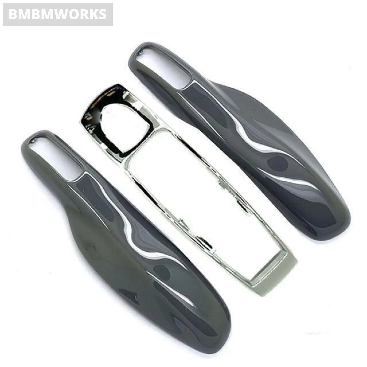 Smart Remote Key Case Cover For Porsche Panamera Spyder Carrera Macan Boxster