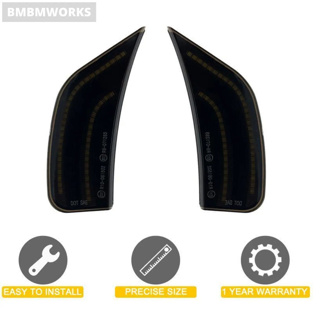 Smoked Lens Led Side Fender Marker Lamp Cadillac Escalade 2021-2022