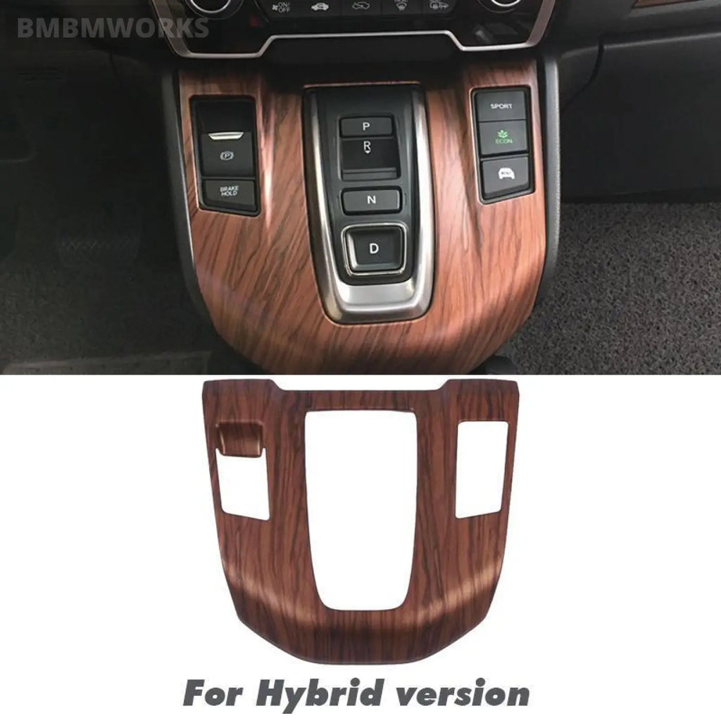 Speaker Frame Sticker Peach Wood Grain Interior Audio Panel Honda Crv 2017-2021