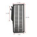 Stainless Steel Car Rest Pedal Cover For Volkswagen Vw Passat B6 B7 Cc R36