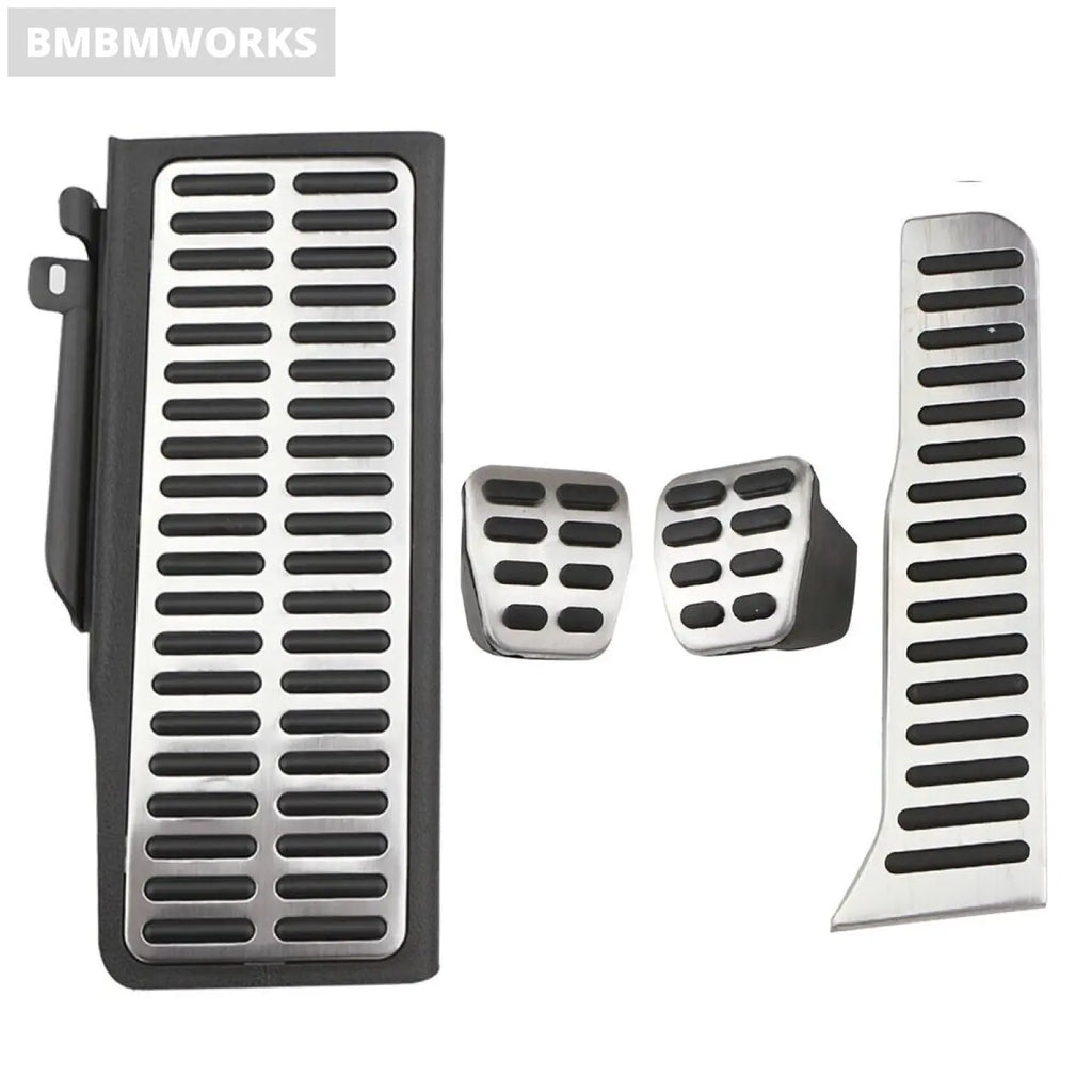 Stainless Steel Car With Rest Pedal Cover For Volkswagen Vw Passat B6 B7 Cc R36