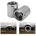 Stainless Steel Exhaust Pipe Chrome Muffler Tip Mazda 6 Cx-5 2009-16