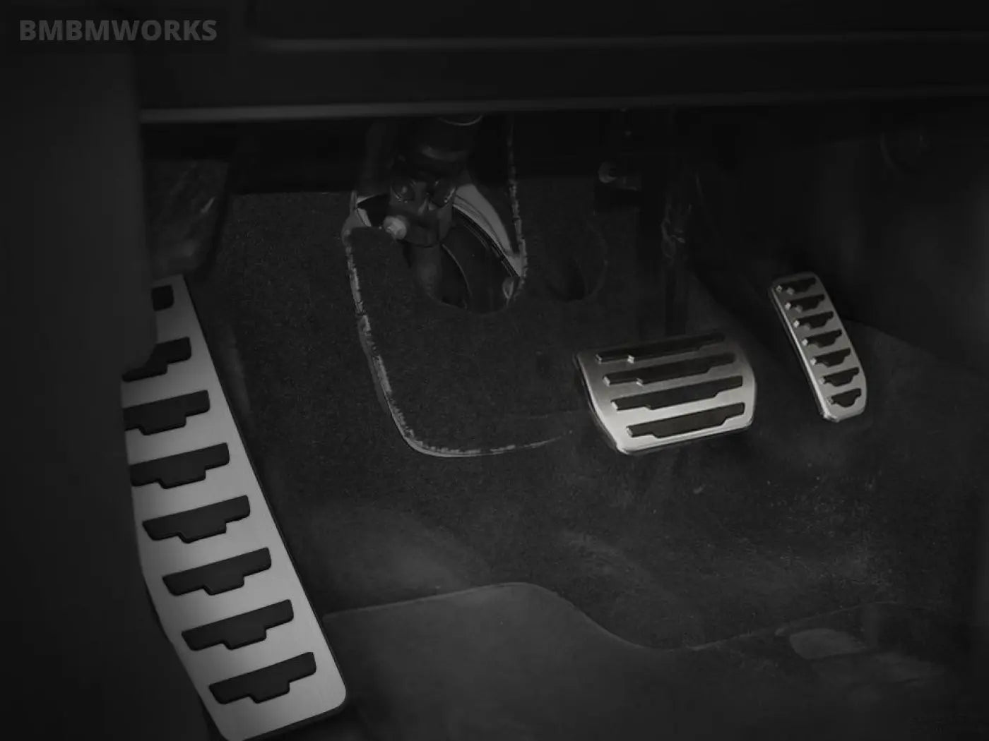 Steel Footrest Gas Brake Pedal Covers Kit Range Rover Evoque Land Discover