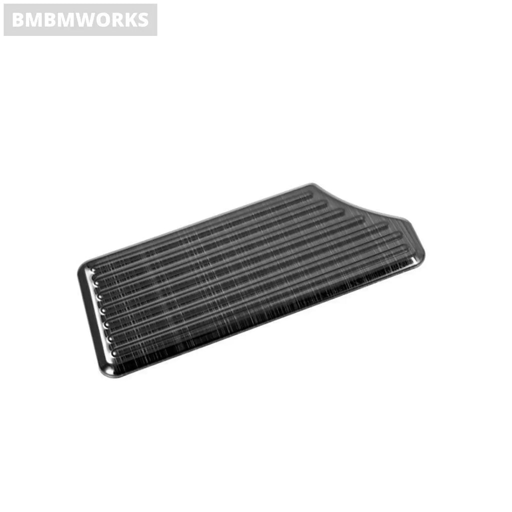 Steel Left Foot Pad Trim Anti-Slip Patch Rest Dead Pedal Cover