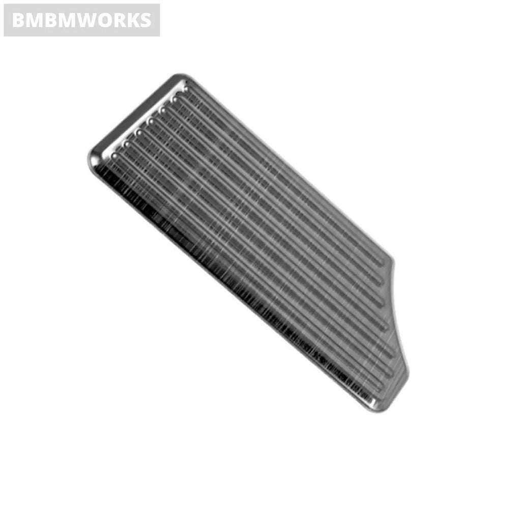 Steel Left Foot Pad Trim Anti-Slip Patch Rest Dead Pedal Cover