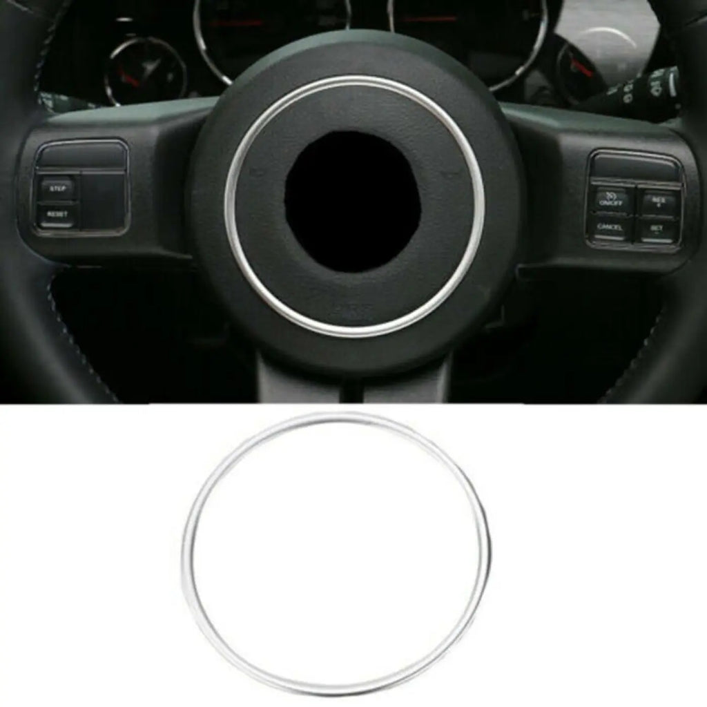 Steering Wheel Center Trim Ring Jeep Compass Patriot Grand Cherokee Wrangler