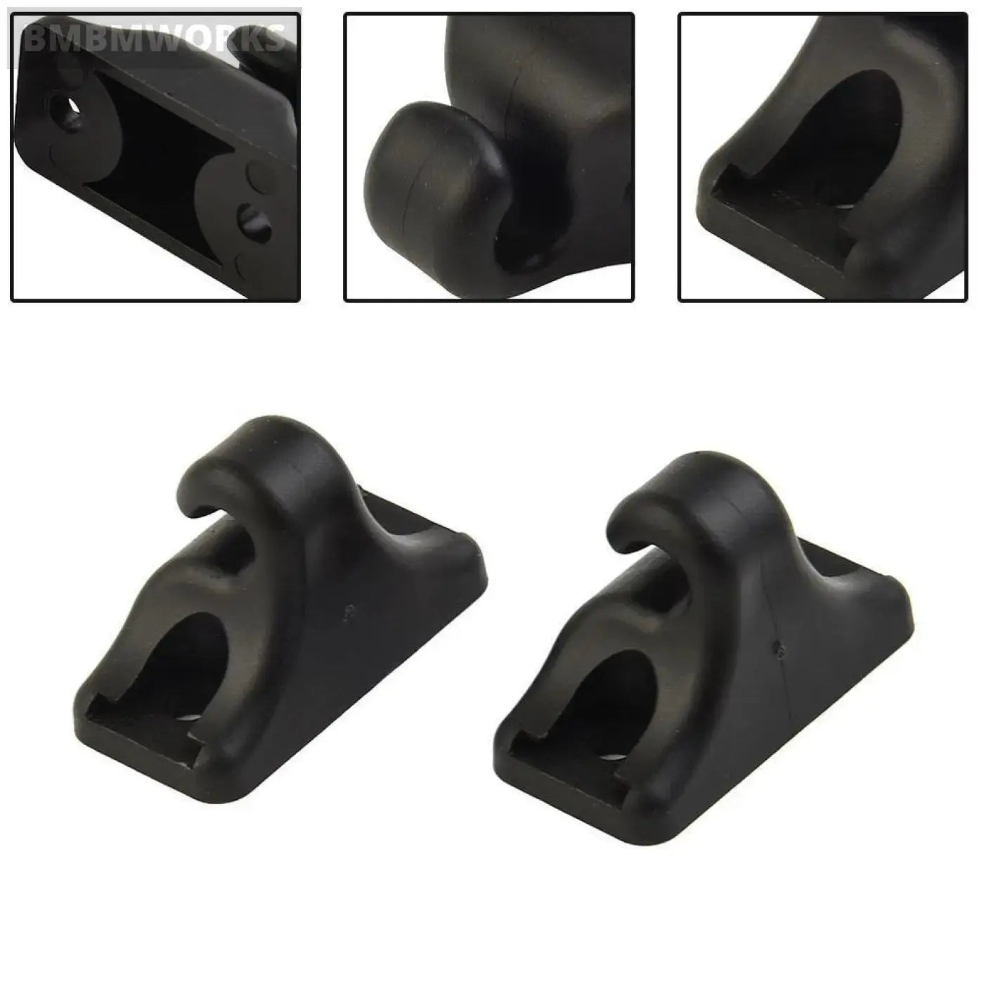 Sun Visor Bracket Clips Set Of 2 Porsche 924 944 968