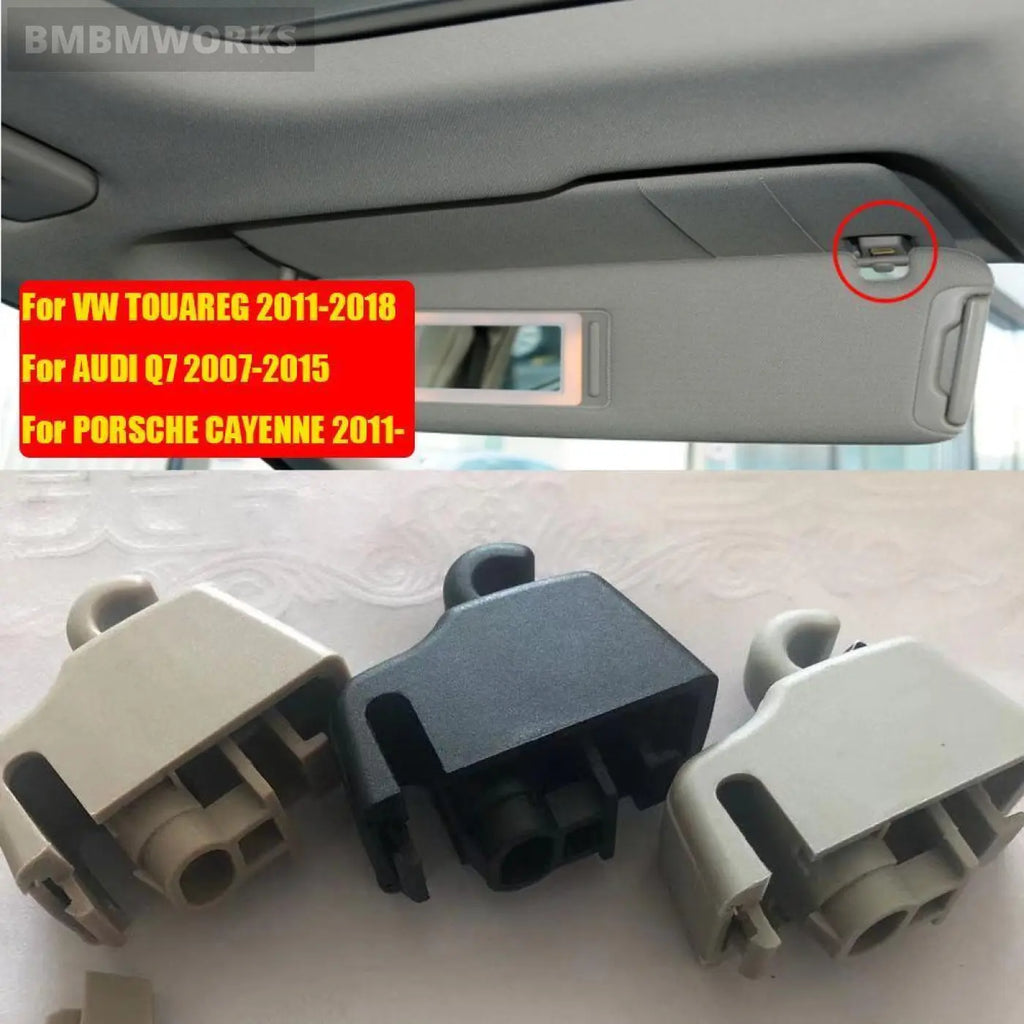 Sun Visor Support Grey Retainer Hanger Clip Hook For Vw Audi Porsche