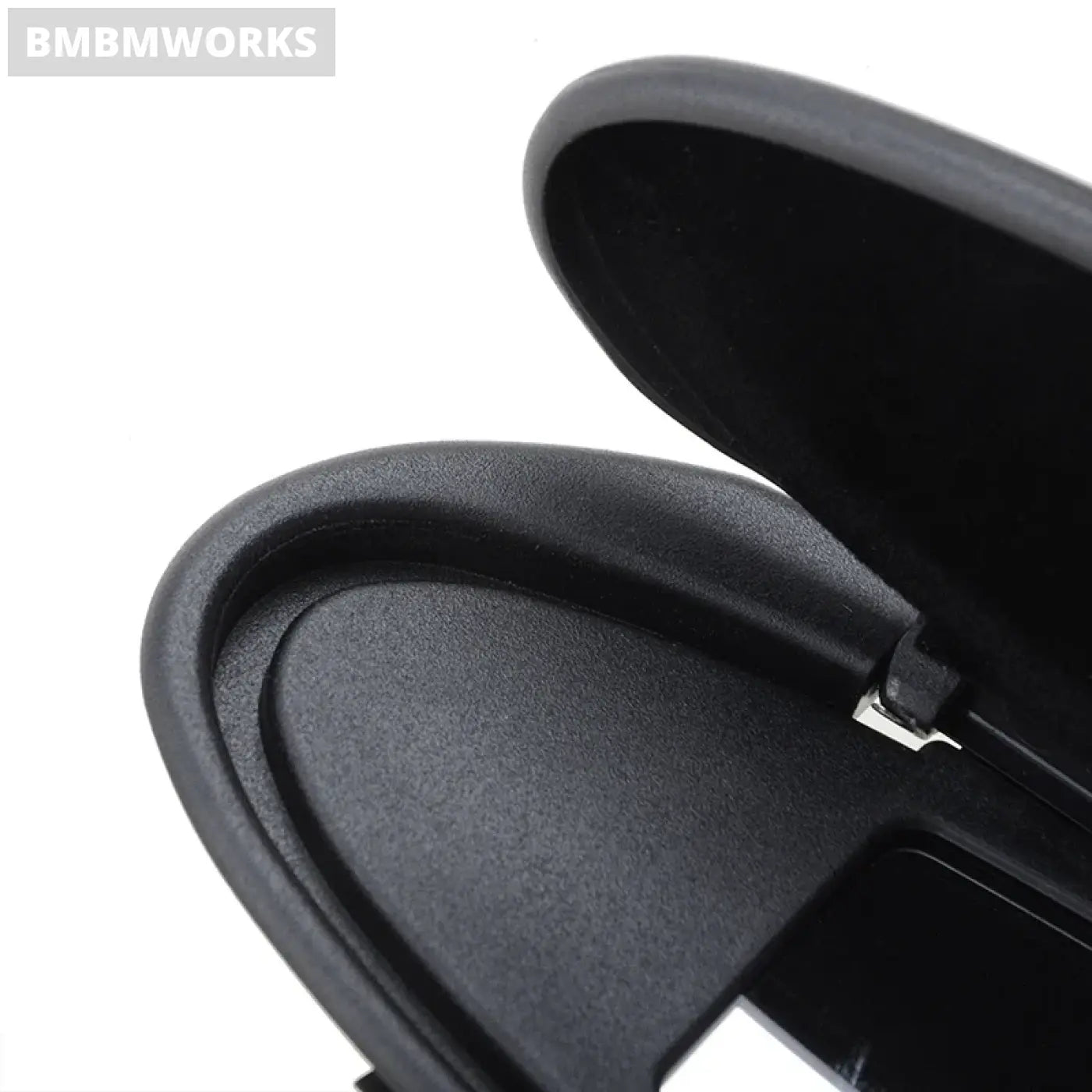 Sun Visor Vanity Mirror Assembly Frame Black For 1996-2010 Porsche 996 / 997 - 911 986 / 987 Boxster Cayman