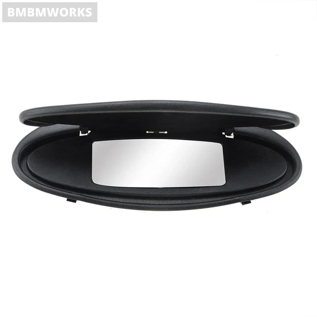 Sun Visor Vanity Mirror Assembly Frame Black For 1996-2010 Porsche 996 / 997 - 911 986 / 987 Boxster Cayman