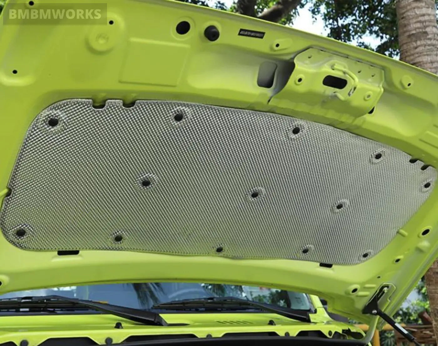 Suzuki Jimny Jb64 Jb74 Sound Heat Insulation Engine Hood Inside Deadener Cover