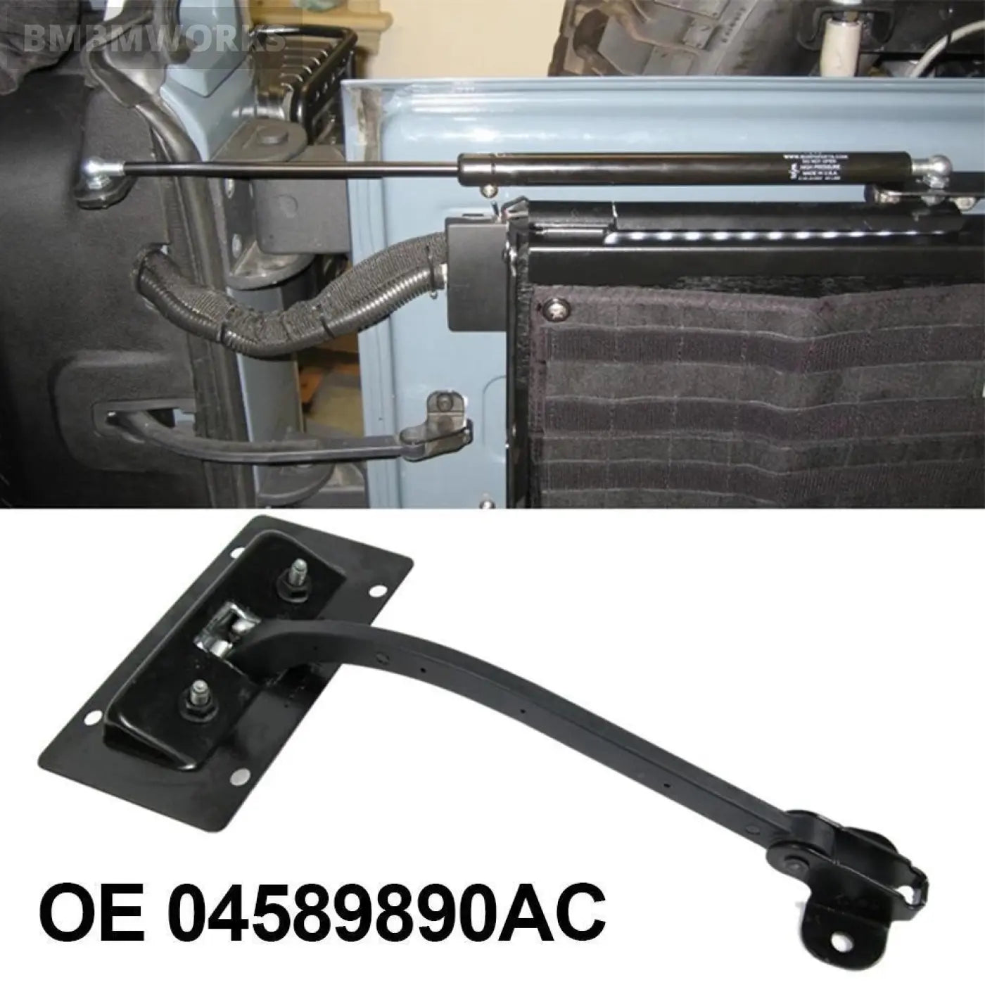 Tailgate Check Strap Retaining Arm Jeep Wrangler Jk Models Only 2011-2018 045898