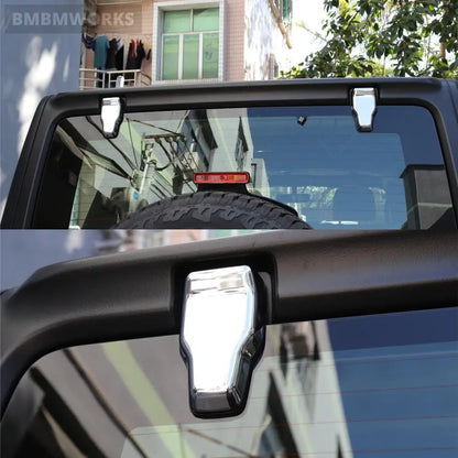 Tailgate Door Rear Window Hinge Decoration Cover Jeep Wrangler Jl Gladiator Jt