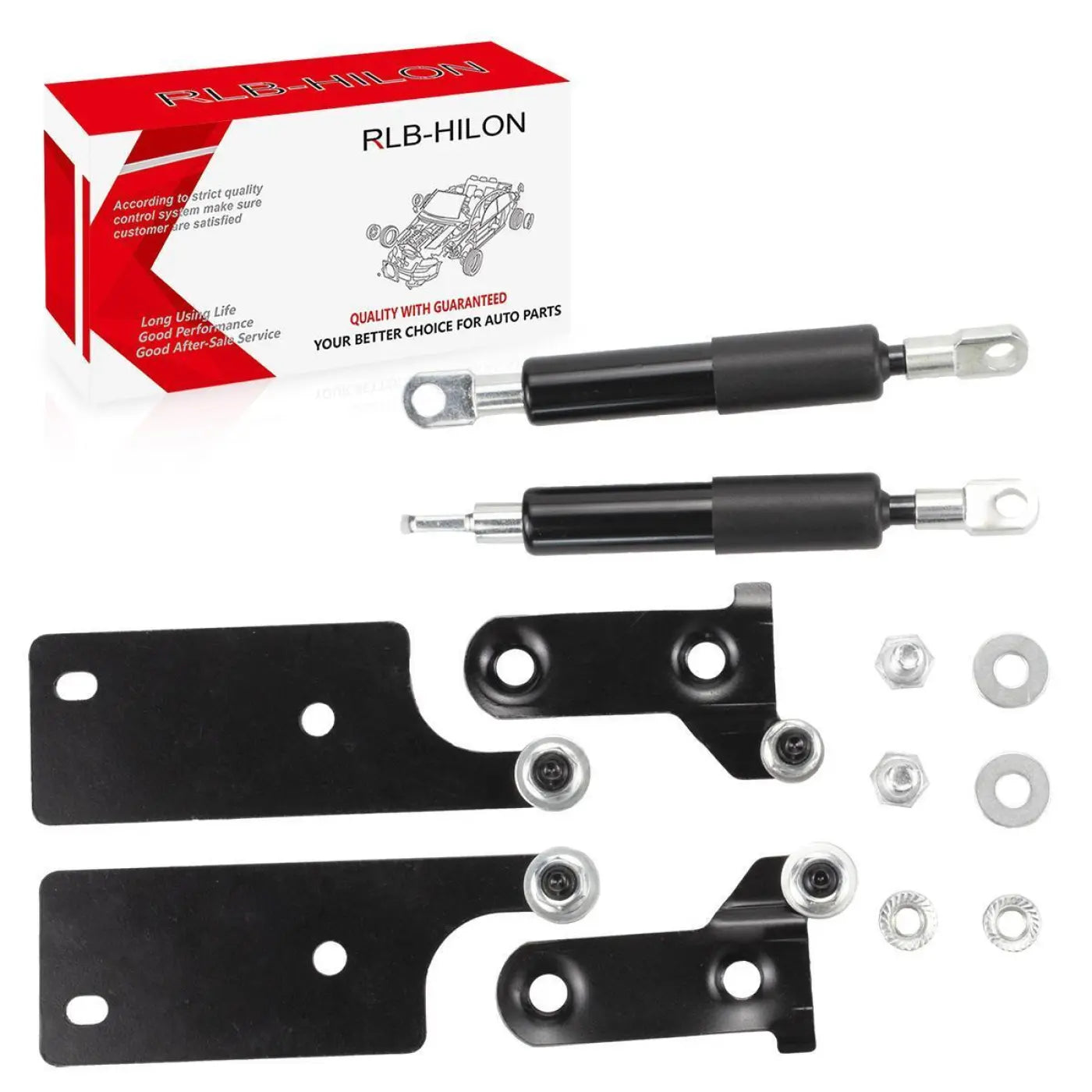 Tailgate Slow Down Support Rod Lift Strut Bar Gas Shock Damper Toyota Hilux15-19