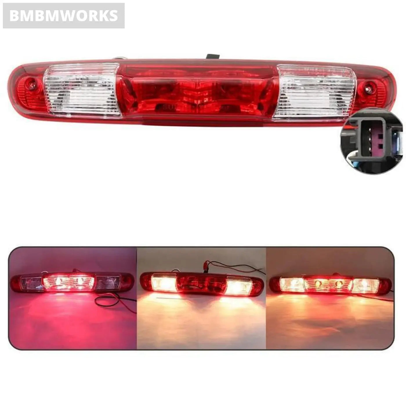 Third Brake Light Cargo Lamp Chevy Silverado Gmc Sierra 2007-2013 25890530