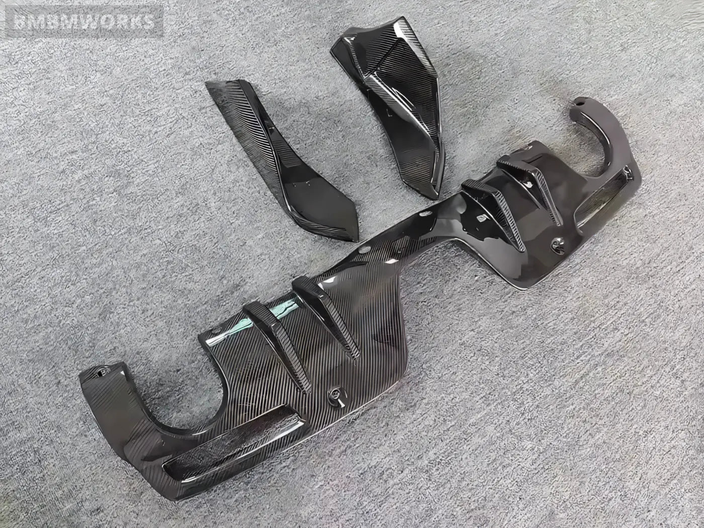 Toyota Supra A90 Carbon Fiber Body Kit (Diffuser Spoiler Lip Skirts) Body Kits & Performance