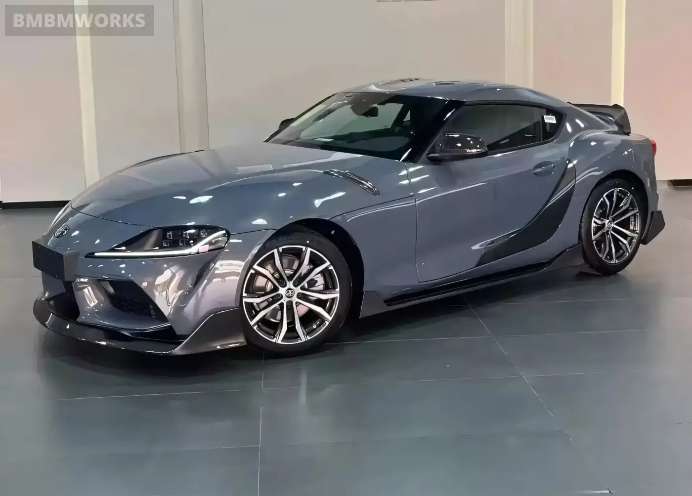 Toyota Supra A90 Carbon Fiber Body Kit (Diffuser Spoiler Lip Skirts) Body Kits & Performance