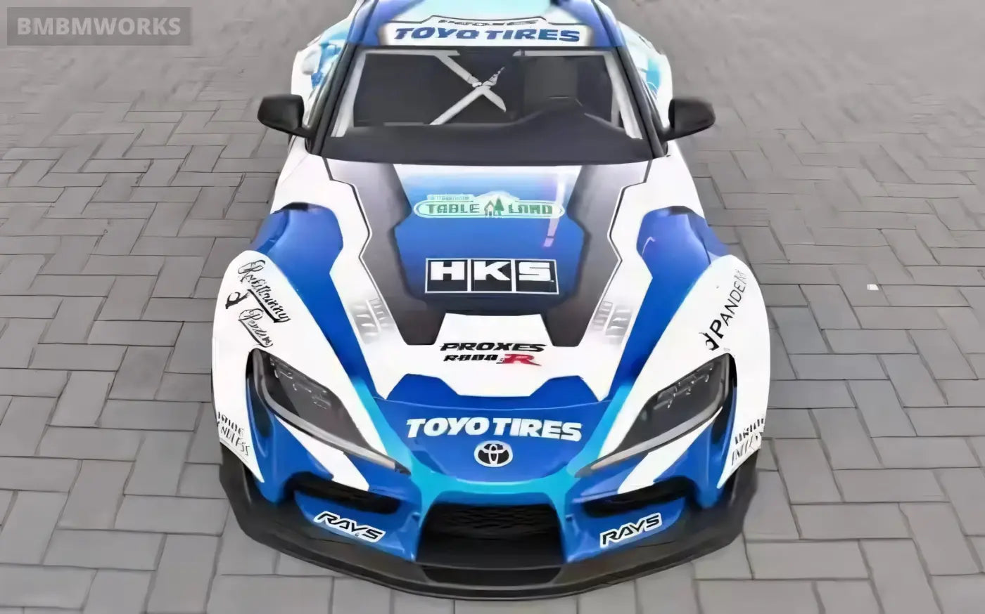 Toyota Supra A90 MK5 Full Rocket Bunny FRP Body Kit Body Kits & Performance