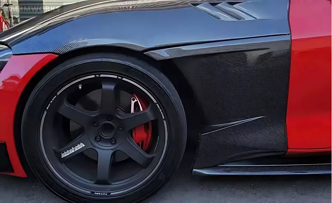 Toyota Supra A90 MK5 Vented Open Tire Carbon Fiber Fenders Body Kits & Performance