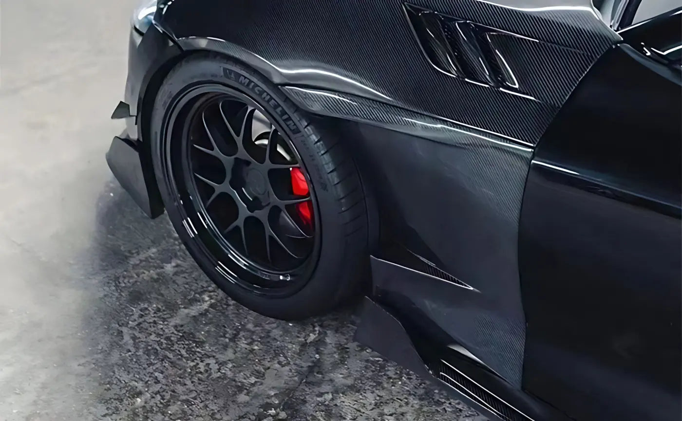 Toyota Supra A90 MK5 Vented Open Tire Carbon Fiber Fenders Body Kits & Performance