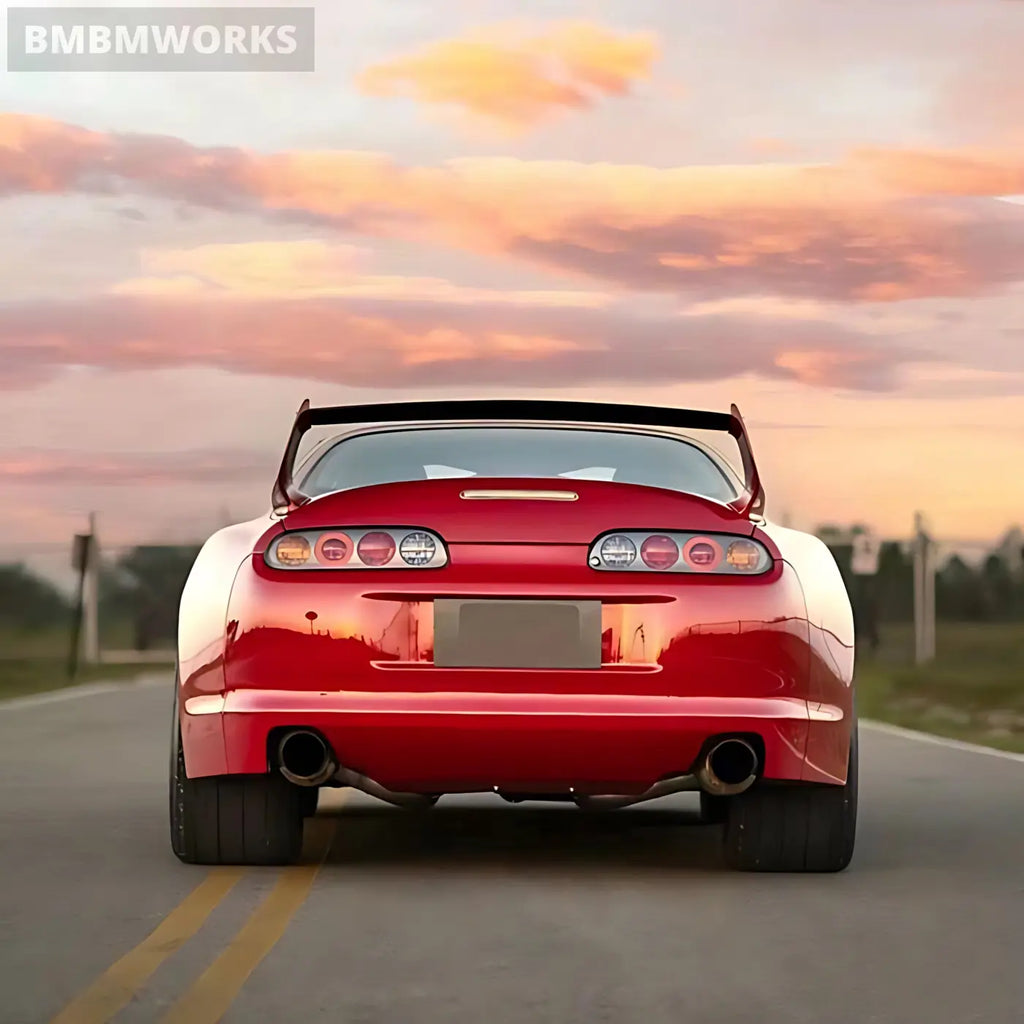 Toyota Supra MK4 A80 TR-Style Carbon Fiber Rear Spoiler Wing Body Kits & Performance