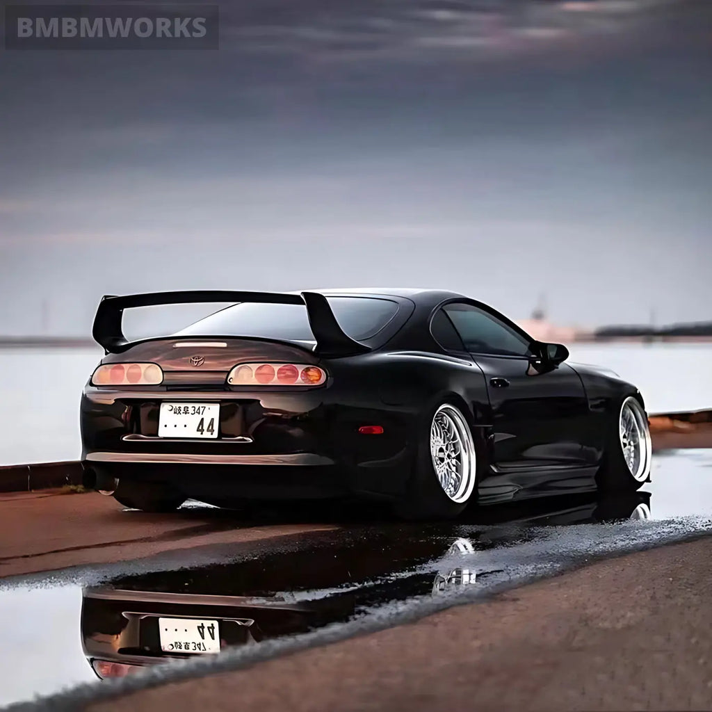 Toyota Supra MK4 A80 TR-Style Carbon Fiber Rear Spoiler Wing Body Kits & Performance