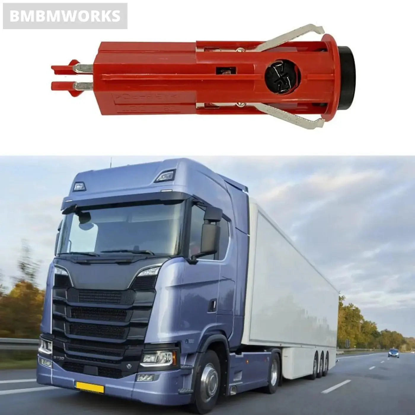 Truck Hazard Warning Switch Scania Light 1327015
