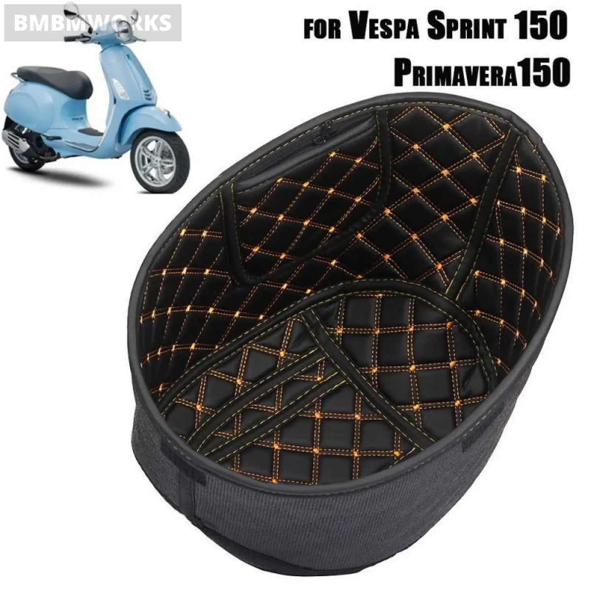 Trunk Cargo Liner Mat Protector Seat Bucket Vespa Sprint 150 Primavera